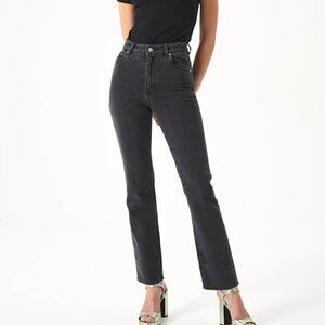 ROLLA's Original Straight Long Jeans - Brad Black